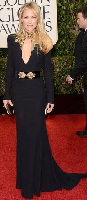 Kate Hudson Golden Globes In Alexander Mcqueen Keep The