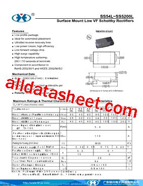 Ss L Datasheet Pdf Guangdong Juxing Electronics Technology Co Ltd