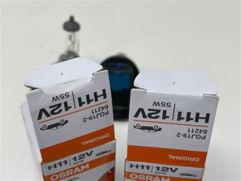 OPENBOX 2X Osram H11 OEM Standard Halogen Headlight Bulbs 64211L+ MC251 ...