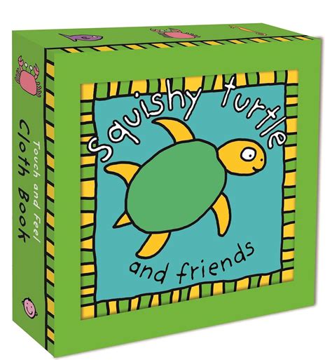 Squishy Turtle Cloth Book ( Touch And Feel Cloth Books)