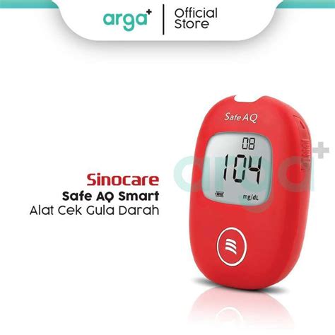 Jual Sinocare Safe Aq Smart Alat Cek Gula Darah Plus Strip Di