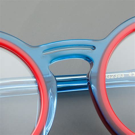 Perri Retro Round Acetate Optical Glasses Frames Fomolooo