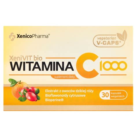 XeniVIT Bio Witamina C 1000 X 30 Kaps Cena Apteka Internetowa Cefarm24