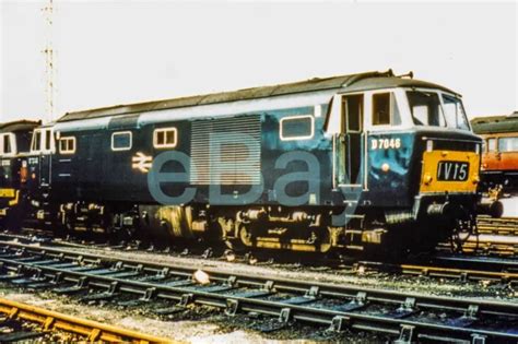 Uk Railway Photograph Class 35 Hymek Locomotive D7046 Rm35 42 £1 70 Picclick Uk