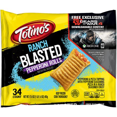 Totino S Blasted Pepperoni Rolls Ranch Ct Appetizers Snacks