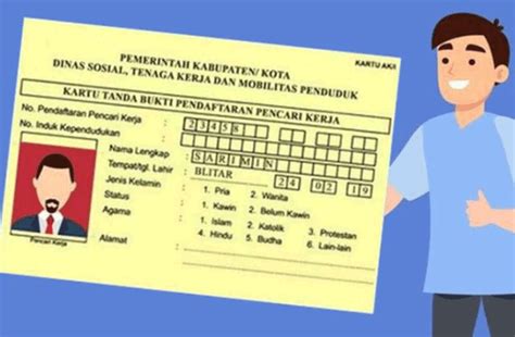 Cara Membuat Kartu Kuning Untuk Pencari Kerja Bams