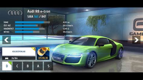 Asphalt 8 Audi R8 E Tron YouTube