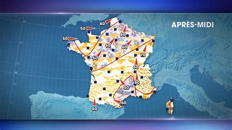 Les Prévisions Météo Du Jt De 13 Heures Du 23 Novembre 2017