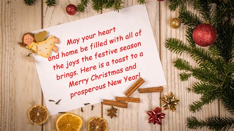 20 Best Christmas Card Wishes VitalCute