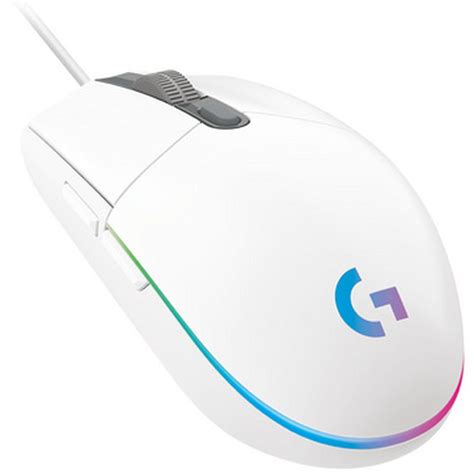 Buy Logitech Lightsync Gaming Mouse 6.2cm White Online in UAE | Sharaf DG