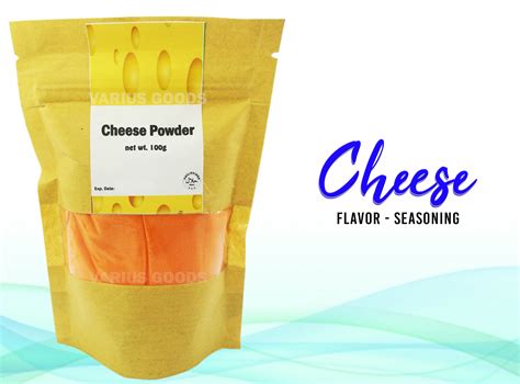 100grams Cheese Flavor Powder For Fries Popcorn Nachos Mushroom