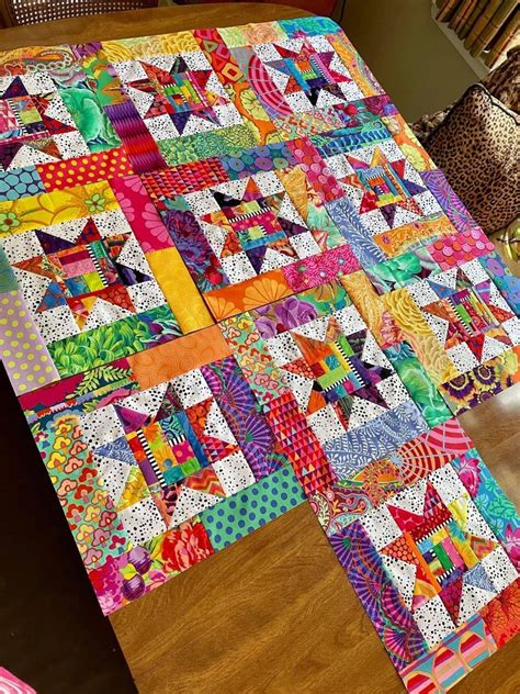 Best Tutorial X Marks The Block Free Pieced Strippy Quilt Artofit