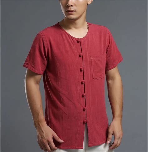 Summer Fashion High Quality Washing Cotton Linen Breathable Men S