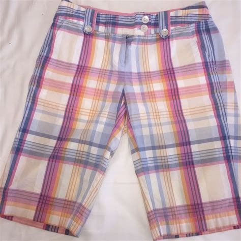 Madras Bermuda Shorts Tommy Hilfiger Shorts Madras Clothes Design