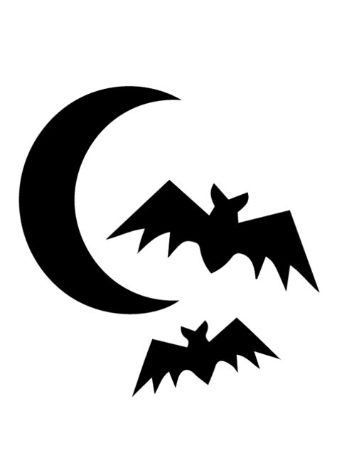 Bat Pumpkin Stencil