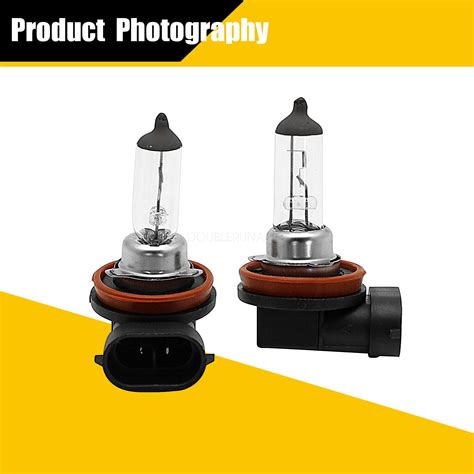 Light Bulbs 2Pcs H11 Halogen Car Headlight 55W 12V Auto Low Beam