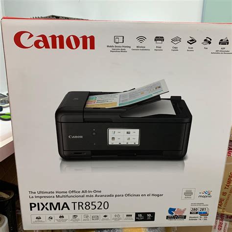 Canon Pixma Tr8520 Wireless With Inks Export 1 Camera Bag Free