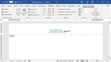 How To Use Headers And Footers In Word Excel And Powerpoint Make