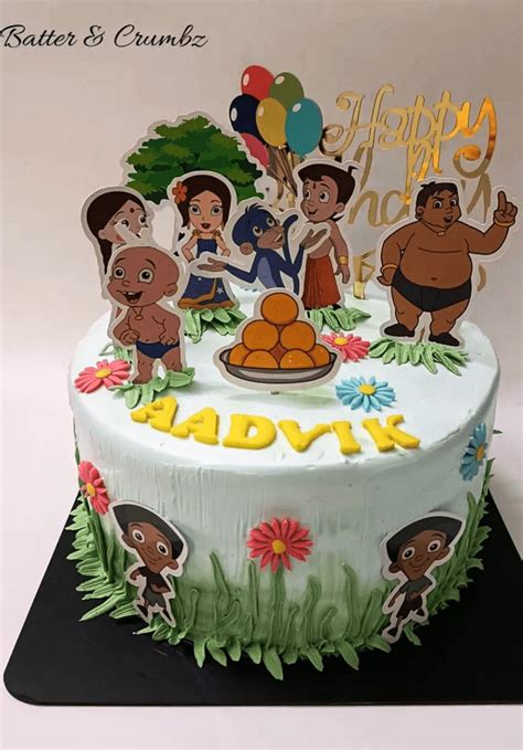 Chota Bheem Birthday Cake Ideas Images Pictures