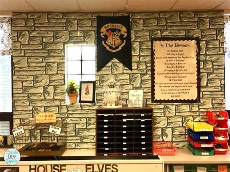 Amazing Harry Potter Classroom Harry Potter Classroom Classroom Themes Third Grade Classroom