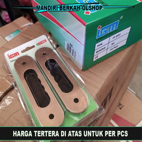 Jual Tarikan Tanam Pintu Dorong L Handle Geser L Pintu Sliding Igm