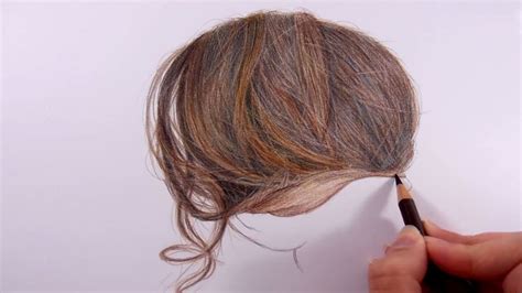 Realistic Drawings Of Hair