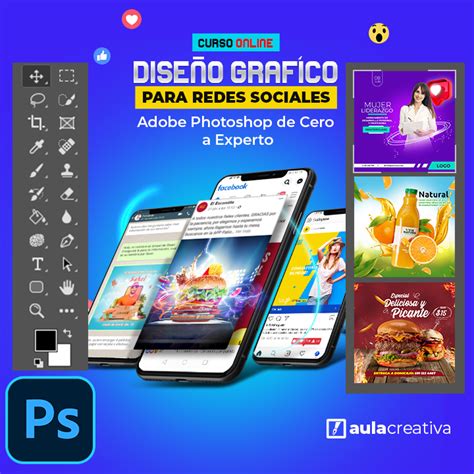 Diseño Gráfico para Redes Sociales Adobe Photoshop de Principiante a