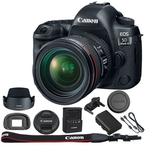 Canon Eos 5d Mark Iv Camera W 24 70mm Lens Kit