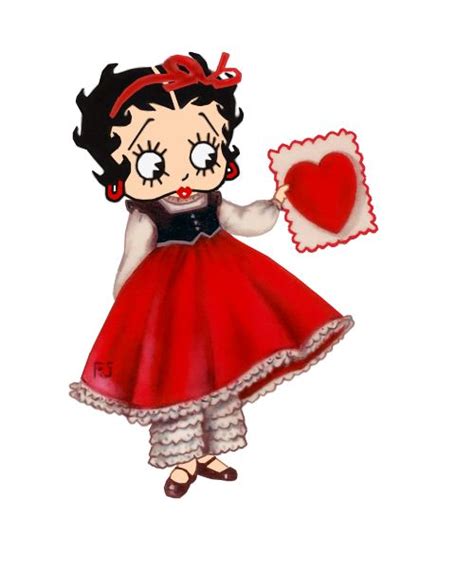 Valentine Card Betty Boop