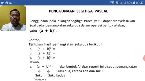 Detail Contoh Segitiga Pascal Koleksi Nomer