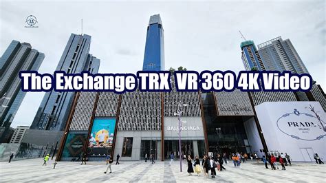 The Exchange TRX Shopping Mall Walkthrough 360 VR 4K Video YouTube