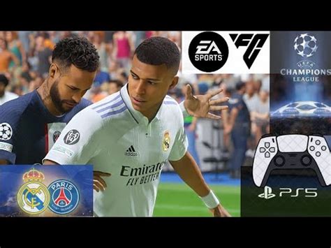 Real Madrid Vs PSG Mbappe Vs PSG EA Sports FC UCL PS5