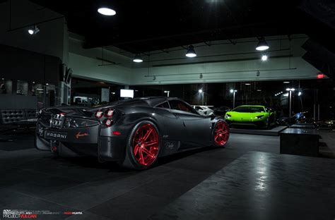 Pagani Huayra Aftermarket Wheels Adv1 Miami Hypercar Carbon Fiber