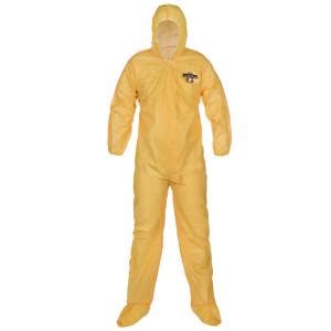 Chemmax Disposable Chemical Protective Coveralls Bound Seams