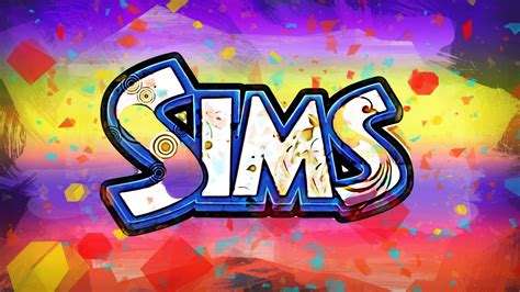 Sims 4 Logo Wallpaper | Wallpaper, Sims 4, ? logo