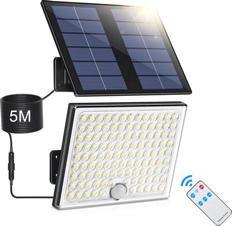 Faretto Led Da Esterno Solare Con Sensore Di Movimento Luce Solare Led