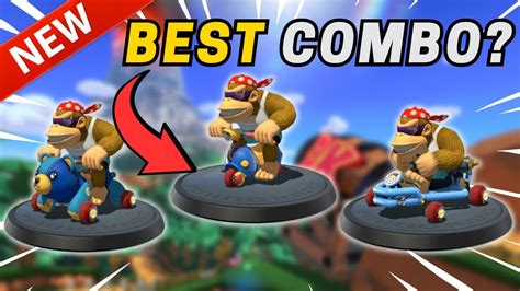 Best Kart Build For Funky Kong Mario Kart Deluxe Youtube