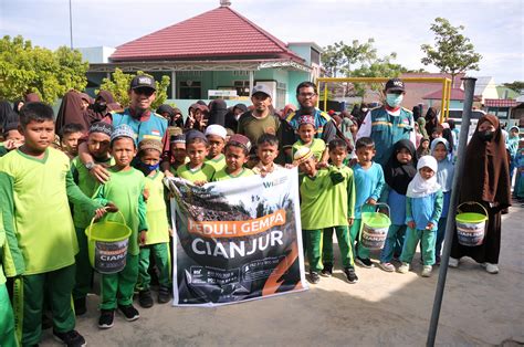 Peduli Gempa Cianjur Satuan Pendidikan Al Ihsan Parigi Gelar Galang