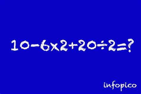 Reto Del Día Supera Este Complicado Acertijo Matemático Tienes 10 Segundos
