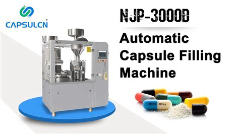 Automatic Capsule Filling Machine NJP 3000D YouTube