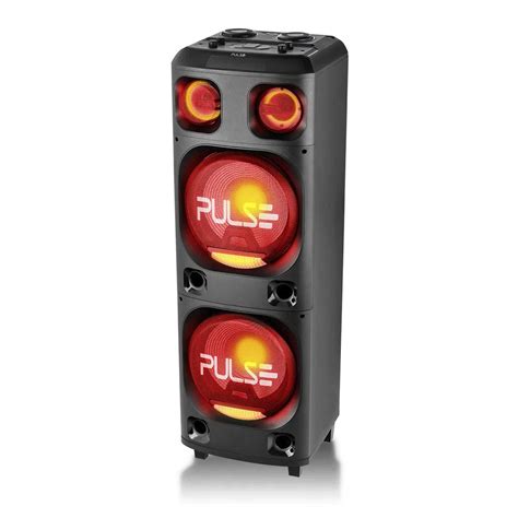 PULSE CAIXA DE SOM TORRE DOUBLE 12 POL 2200W BT AUX SD USB Amatel