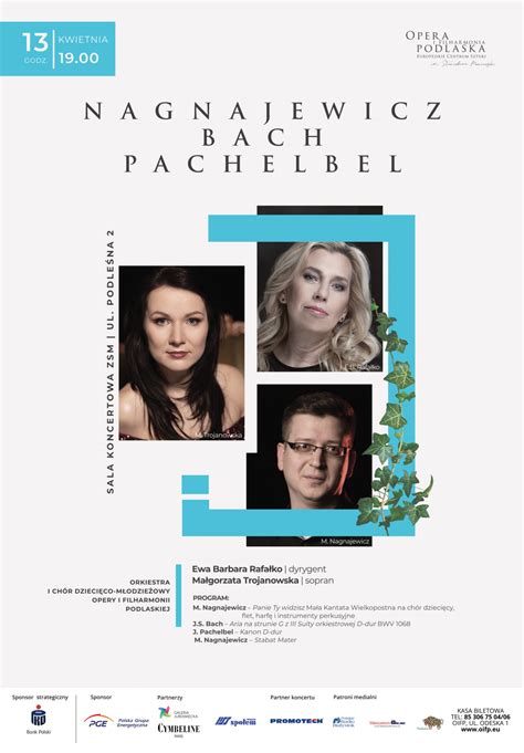 Koncert Kameralny Nagnajewicz Bach Pachelbel Opera I Filharmonia