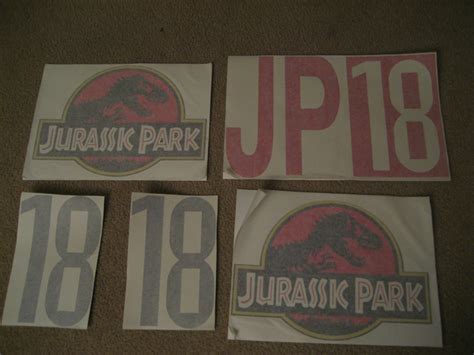 Jurassic Park Jeep Decals