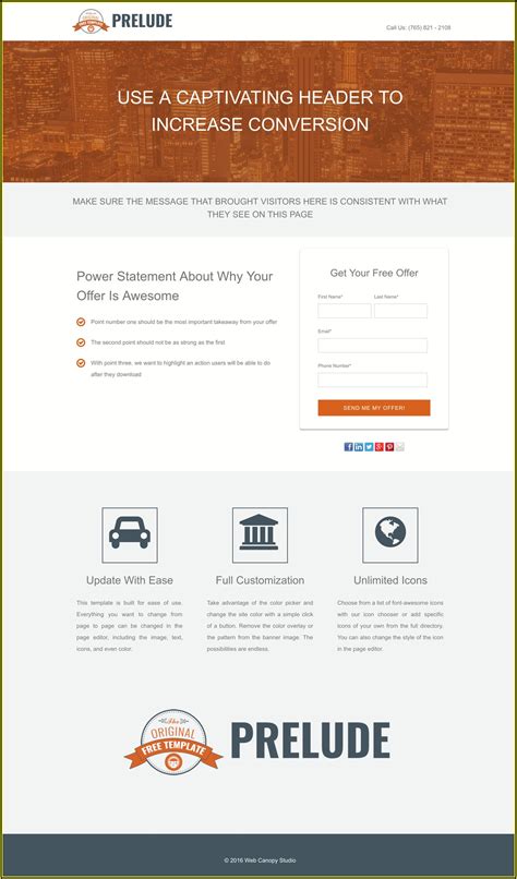 Hubspot Landing Page Templates - Template 1 : Resume Examples #MeVRWqq2Do