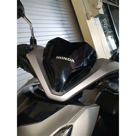 Jual Visor Windshield Vario 125 150 Led New 2018 Karbon Carbon Bahan