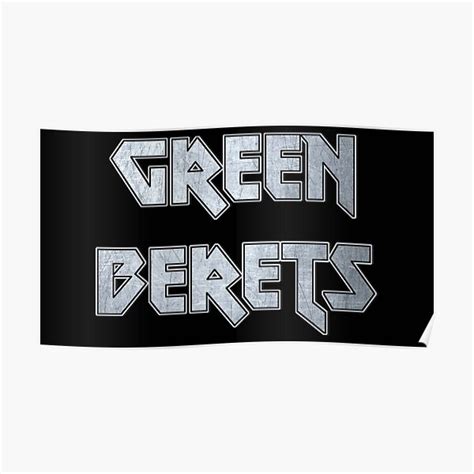 Green Berets Posters | Redbubble