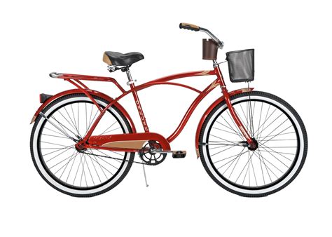 Huffy Mens Cardinal Deluxe Bike Cruiser Bike Bicycle Beach Cruiser