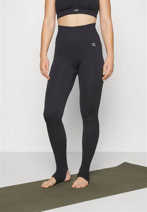 Champion Seamless Yoga Leggings Collant Blacknero Zalandoit