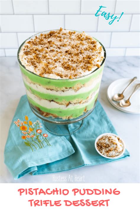 Pistachio Pudding Trifle Dessert Recipe Hostess At Heart