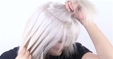 DIY Platinum Blonde Hair Tutorial